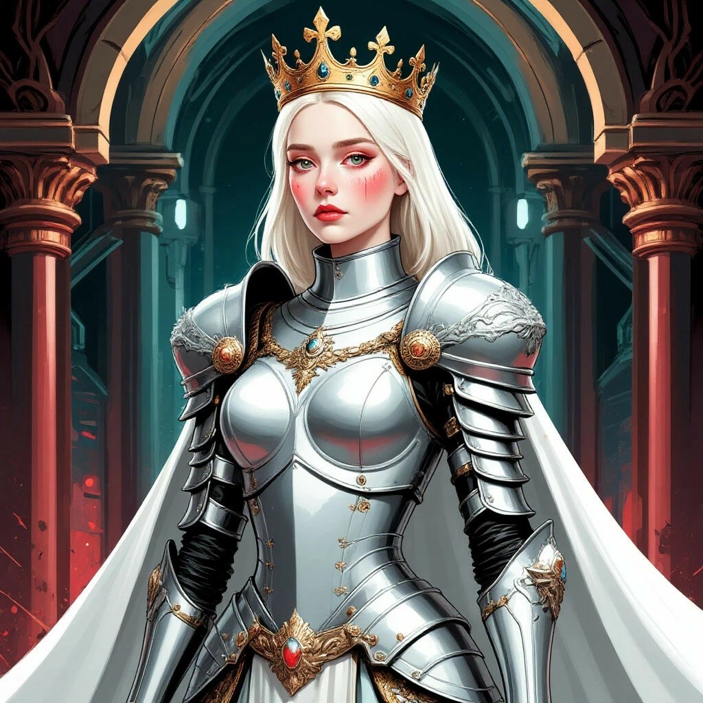 светлая королева, героиня романа Путешествие Васи Скороходова в пятое измерение