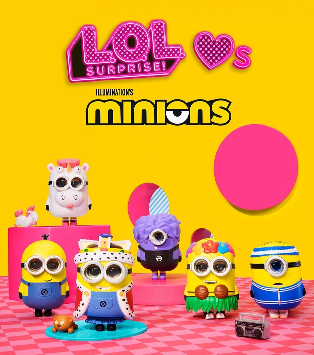 Колобарация lol surprise и minions