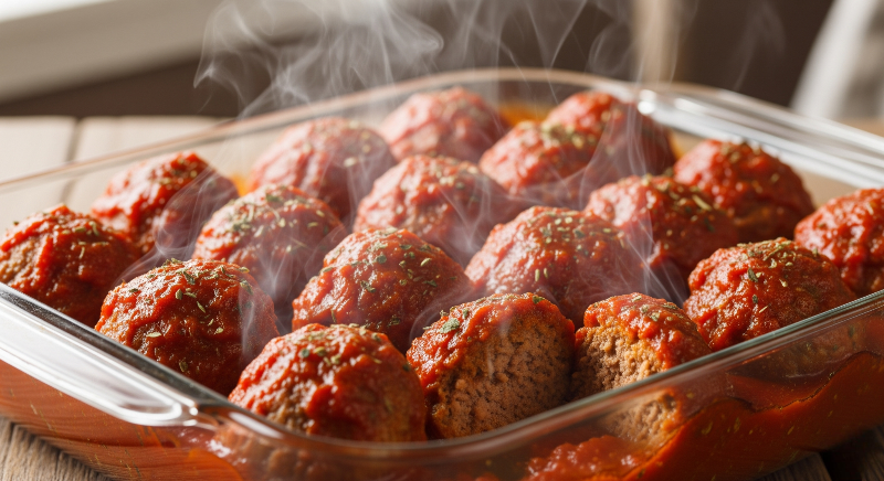 Сочные тефтели в духовке