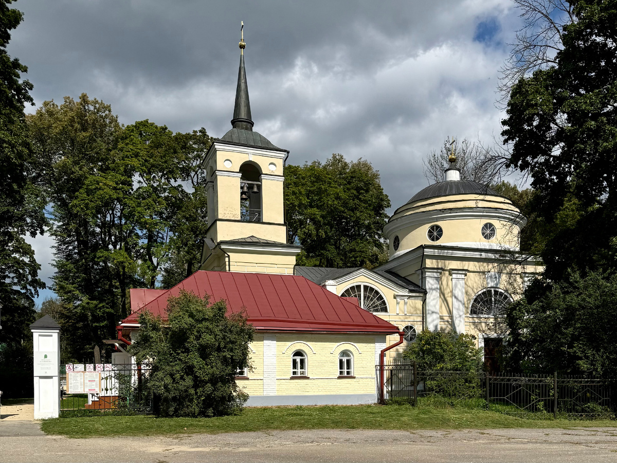 Храм Спаса Преображения, усадьба Спасское-Лутовиново, Орловская область