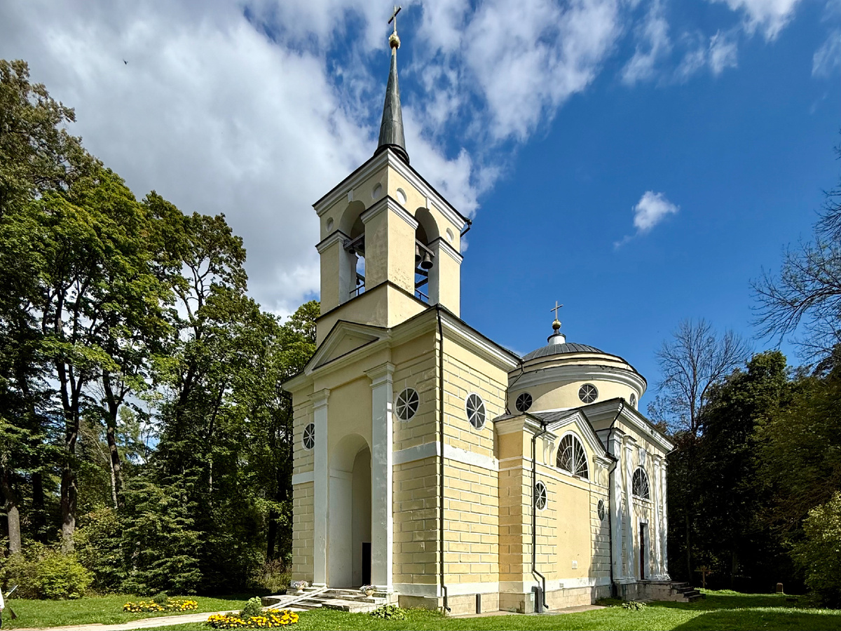 Храм Спаса Преображения, усадьба Спасское-Лутовиново, Орловская область