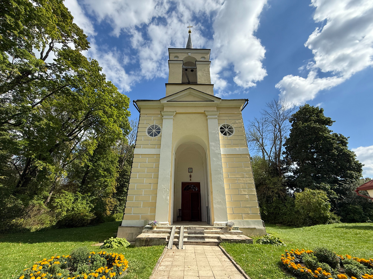 Храм Спаса Преображения, усадьба Спасское-Лутовиново, Орловская область