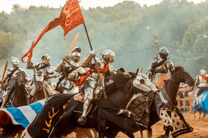 Похоже на кадр из исторического фильма? Но нет, это живой кадр с турнира.