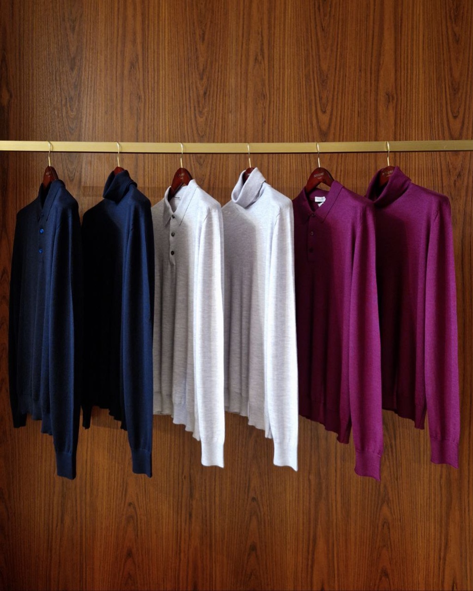 Поло и водолазки из кашемира с шелком Paraggi