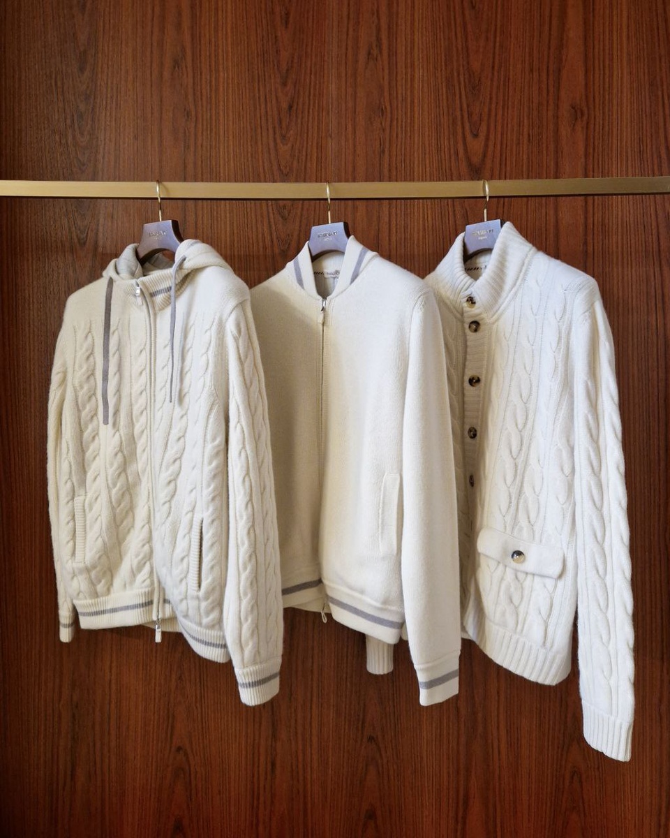 Кардиган, худи и бомбер из кашемира Paraggi