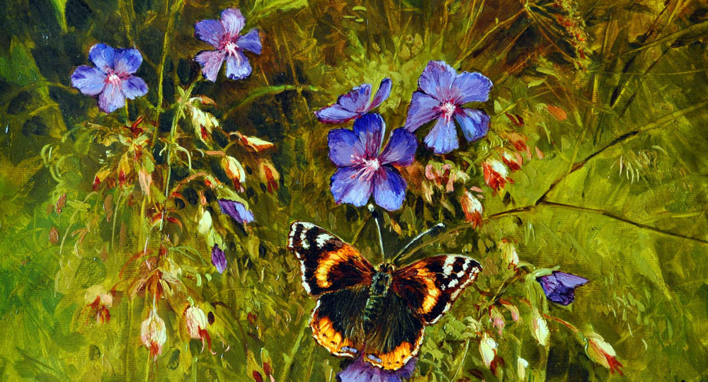 Лето улетело уж от нас. Картины художников с полевыми цветами