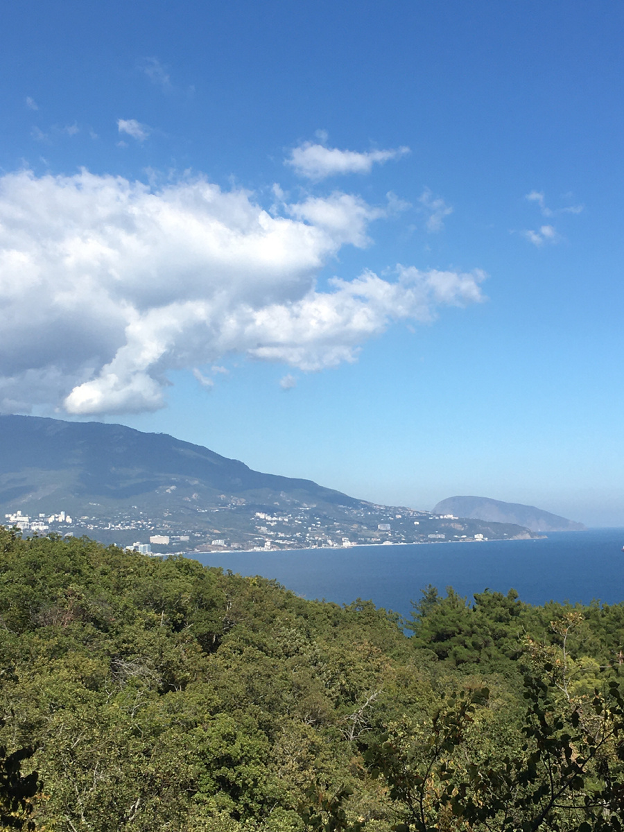 Вид на Ялту