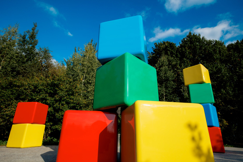     Скульптурная композиция «Простые формы» Аси Заславской