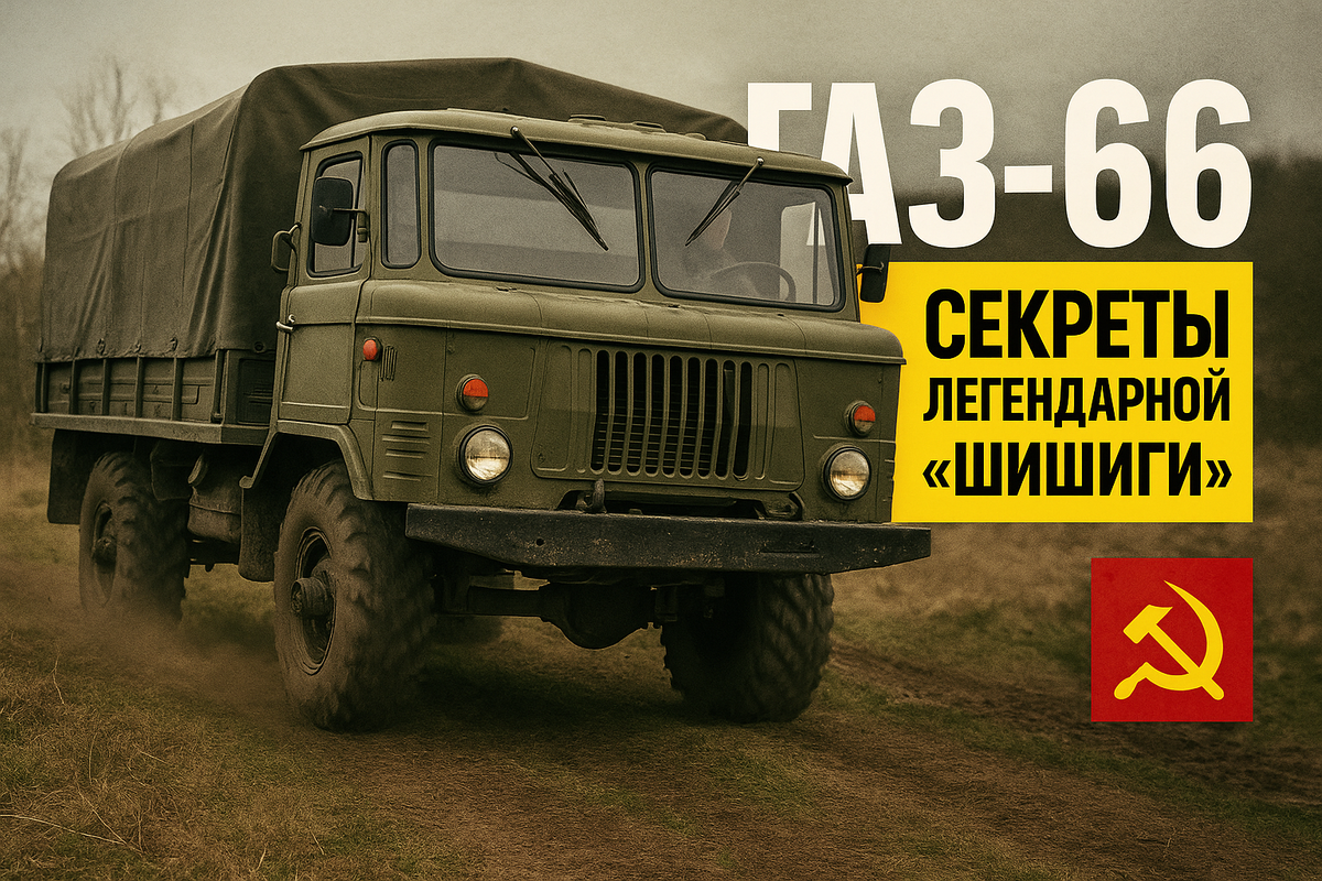 ГАЗ-66: секреты легендарной «шишиги»