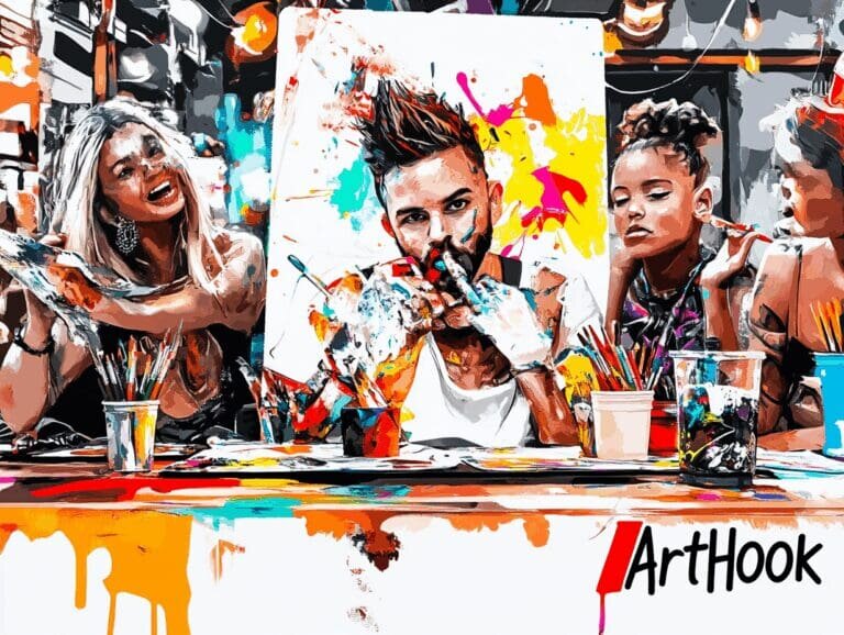    Арт-уголок на мероприятии: как создать незабываемый творческий опыт для гостей и сделать ваше событие легендарным Art-Hook.Ru