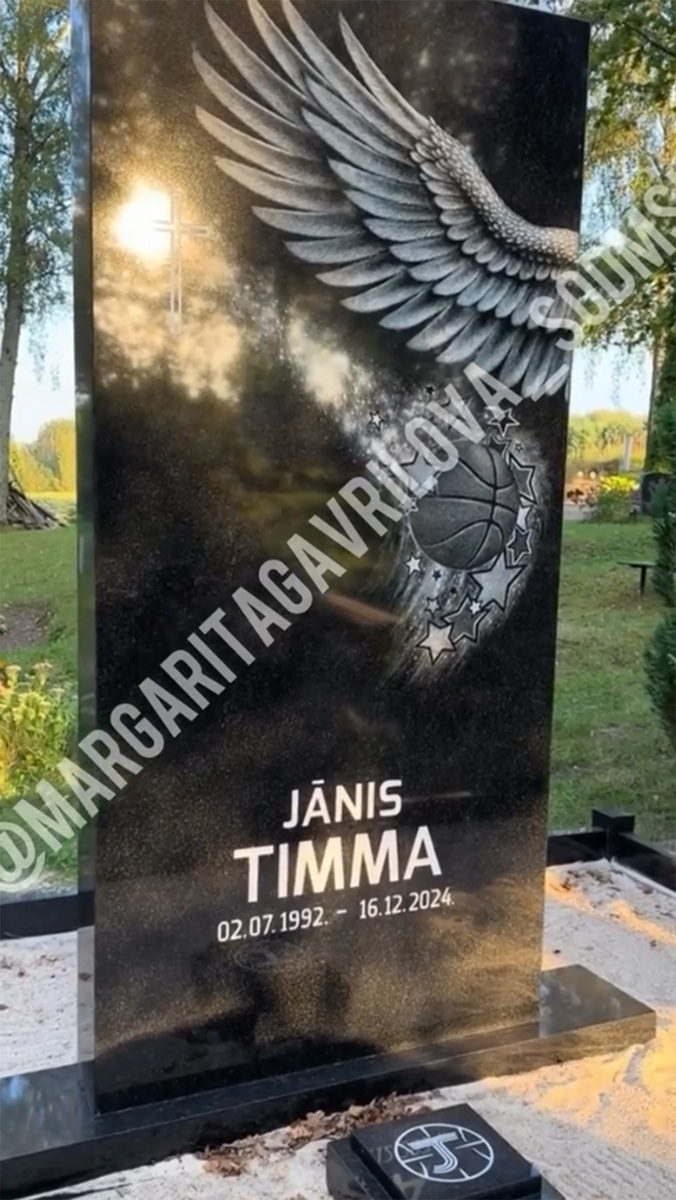 Памятник Янису Тимме. Фото: соцсети Маргариты Гавриловой