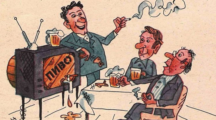 - Как приятно провести вечерок у телевизора!