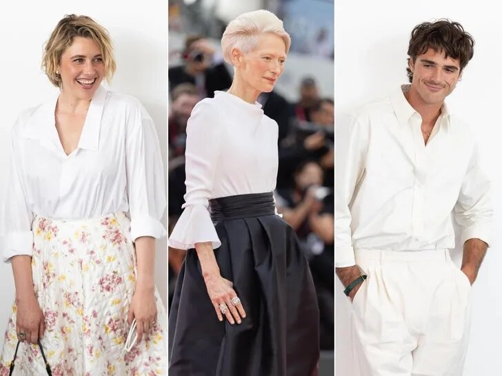 Грета Гервиг,Тильда Суинтон и Джейкоб Элорди 