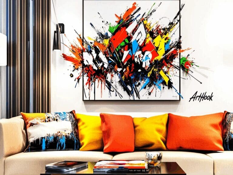    Яркий акцент в интерьере: как граффити на стене превращает скучные ниши в уникальные арт-объекты Art-Hook.Ru