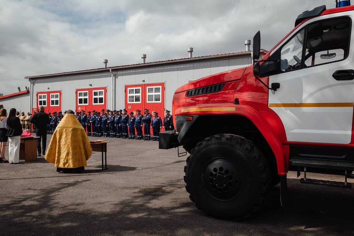     Противопожарная служба Курской области получила новую технику