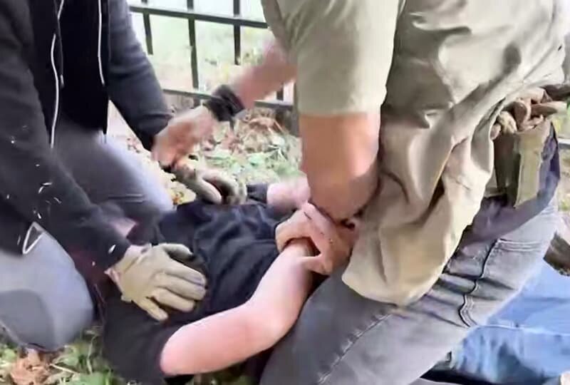    Задержание террориста