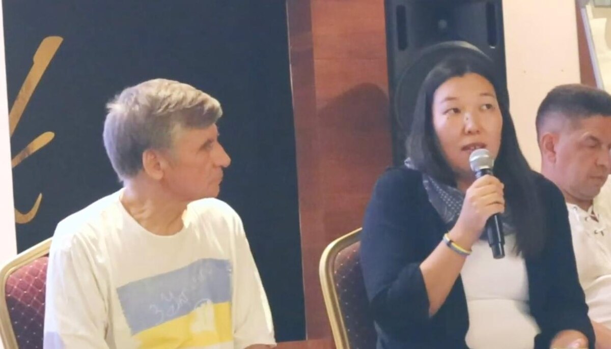 Скриншот видеозаписи форума RAWA