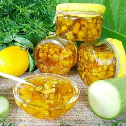 Варенье из кабачков с апельсинами 
