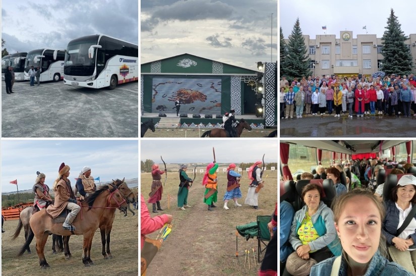 Сколько интересного происходит в Башкирской глубинке, и у пенсионеров есть возможность многое увидеть совершенно бесплатно 