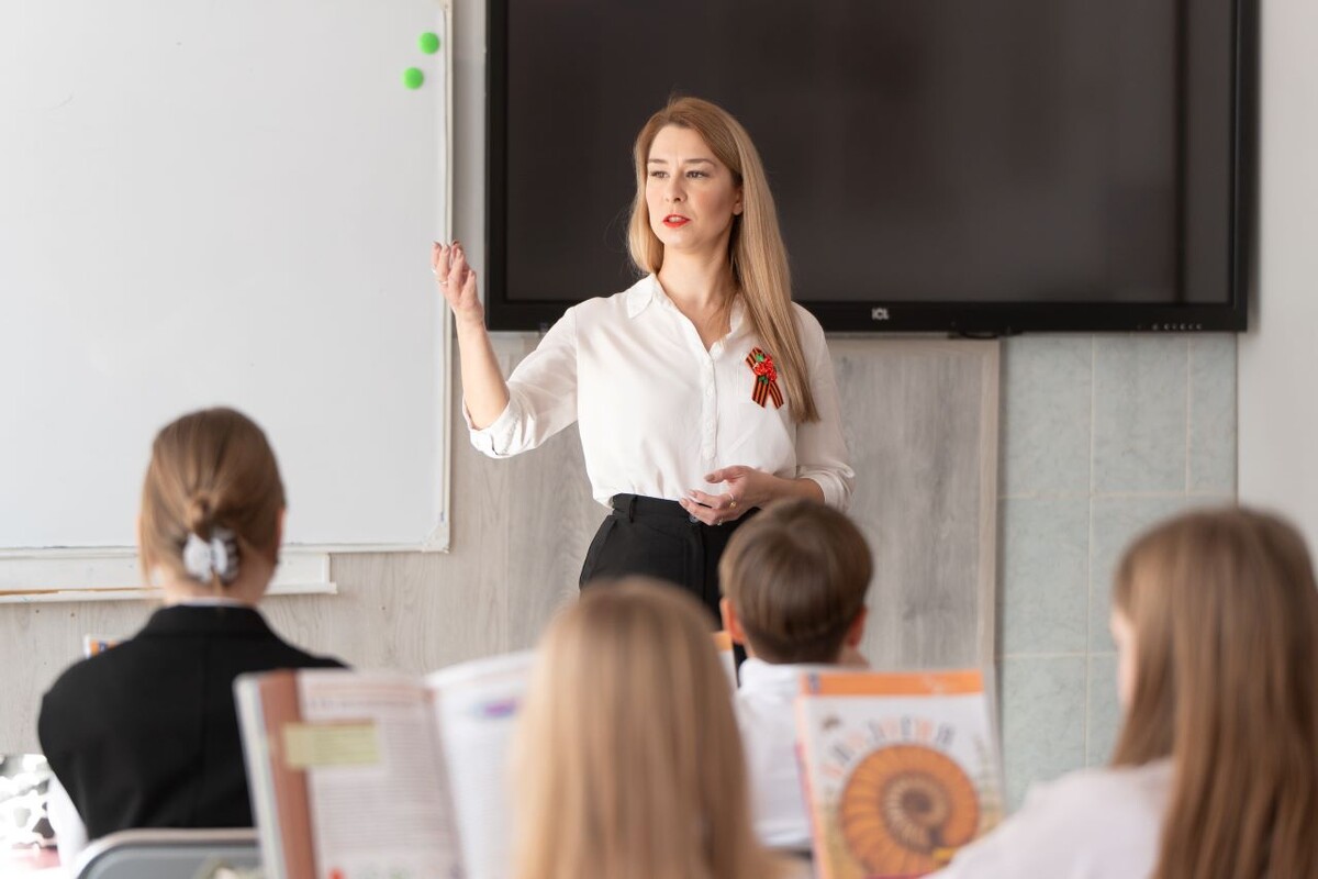 Мария Кликушина в классе