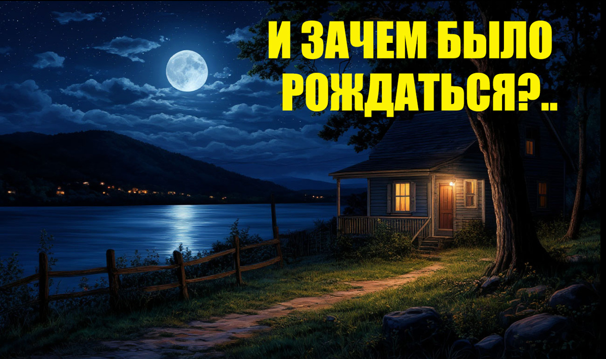 И зачем было рождаться? Что хорошего в земной жизни?