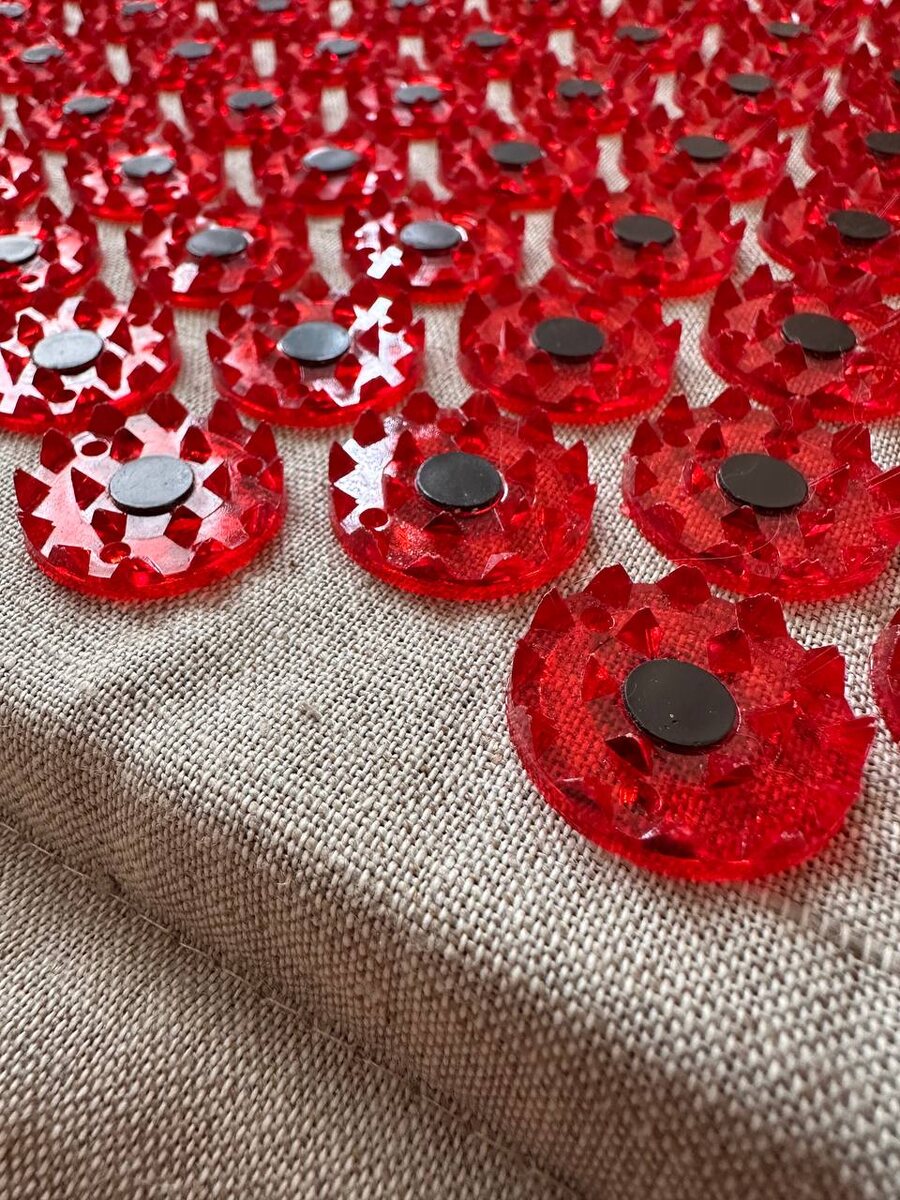 Вот такие они, чудесные  массажные иголочки, которые используют много - много веков, да и сейчас страны Азии.