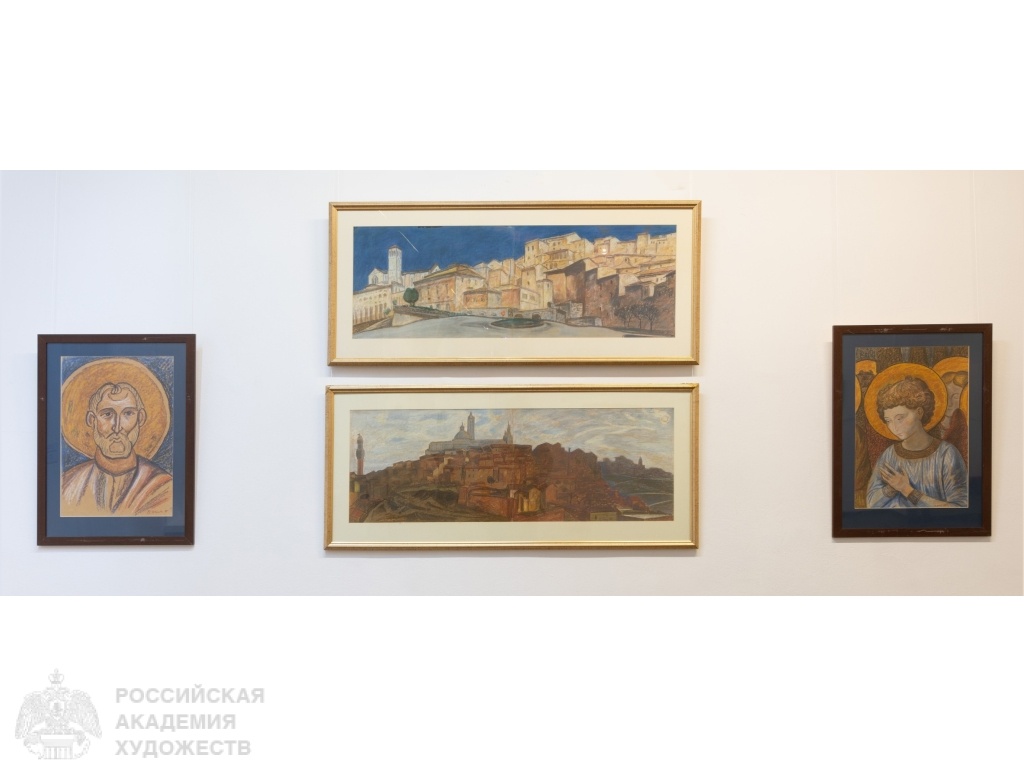 Выставка «Пётр Оссовский. Без границ, вне времени» в МВК РАХ. Фото: Виктор Берёзкин, пресс-служба РАХ.