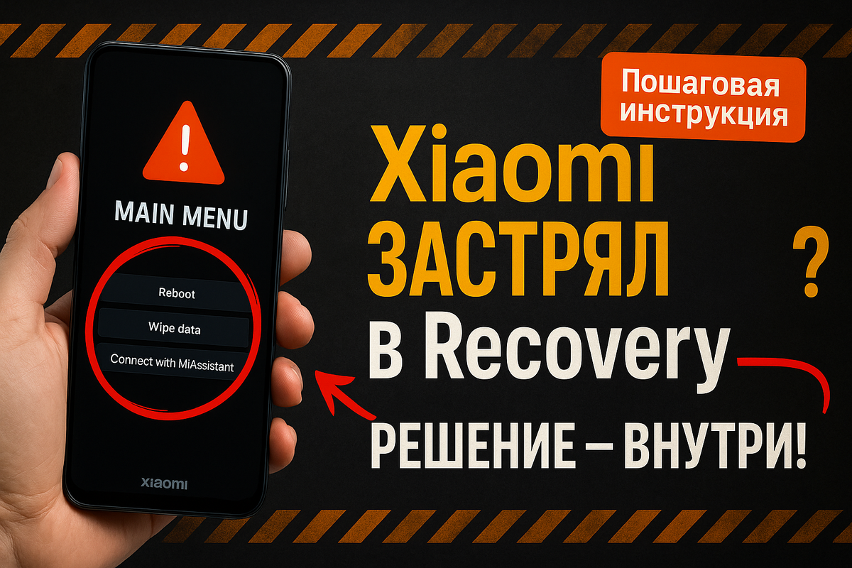 Main menu Xiaomi не выходит из рекавери