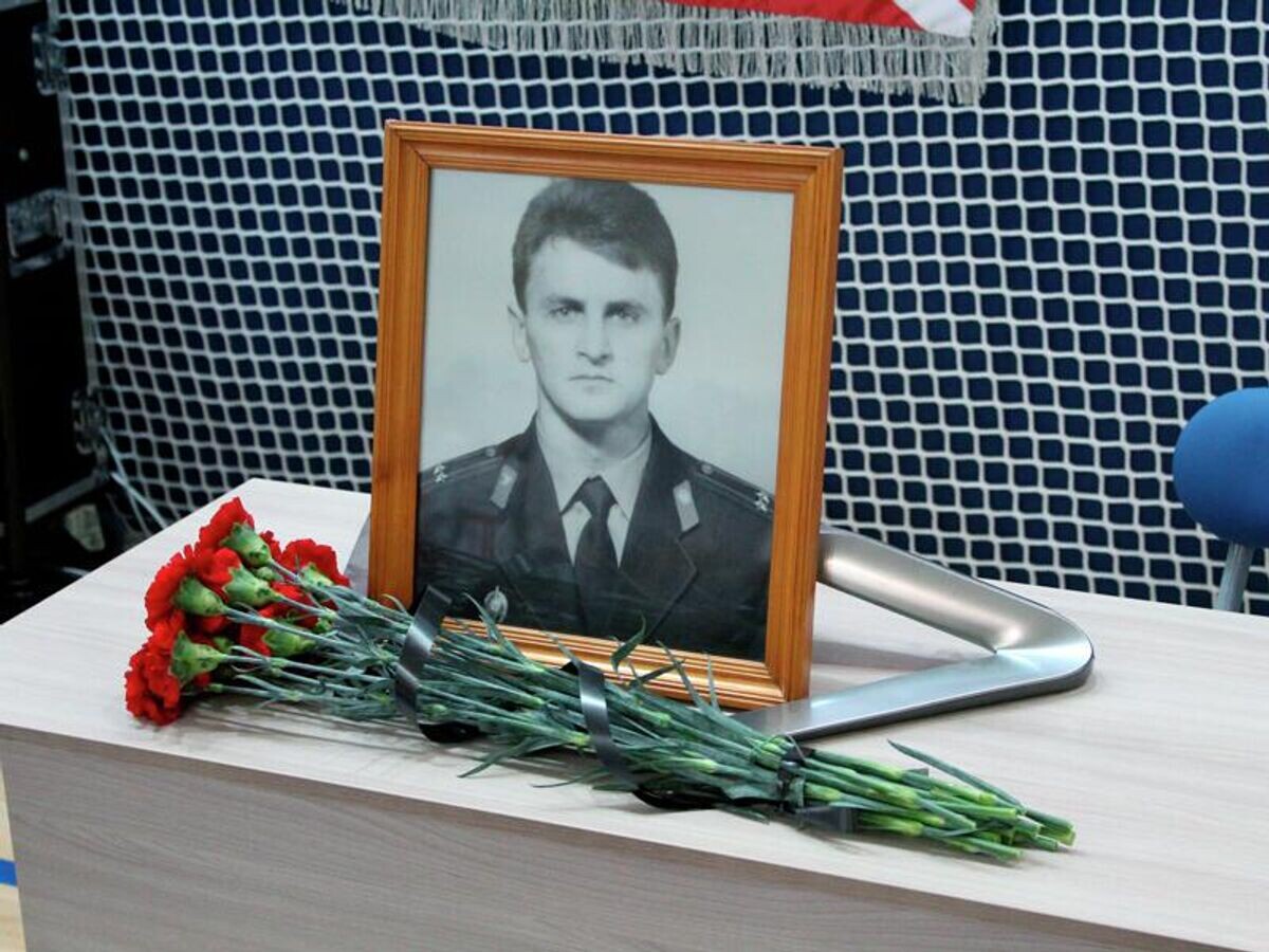    Подполковник Валерий Хохлов© Фото : Дворец единоборств имени Артема Осипенко