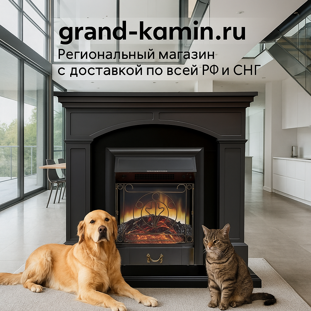    Каминокомплект Langford и Majestic FX Black: идеальное тепло и уют для вашего дома в 2024 году Kamin