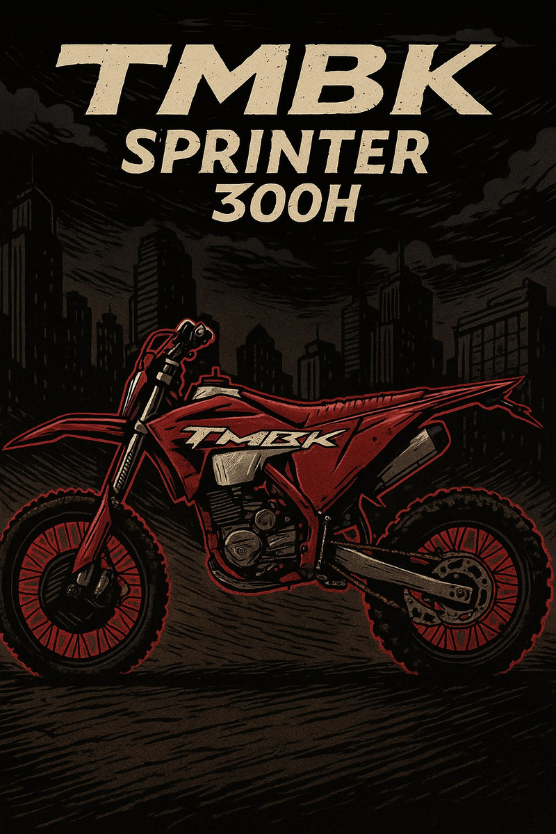 TMBK SPRINTER 300H Red