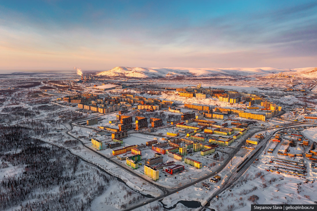 Талнах - район Норильска и основной производственный центр Норникеля. Фото: С. Степанов