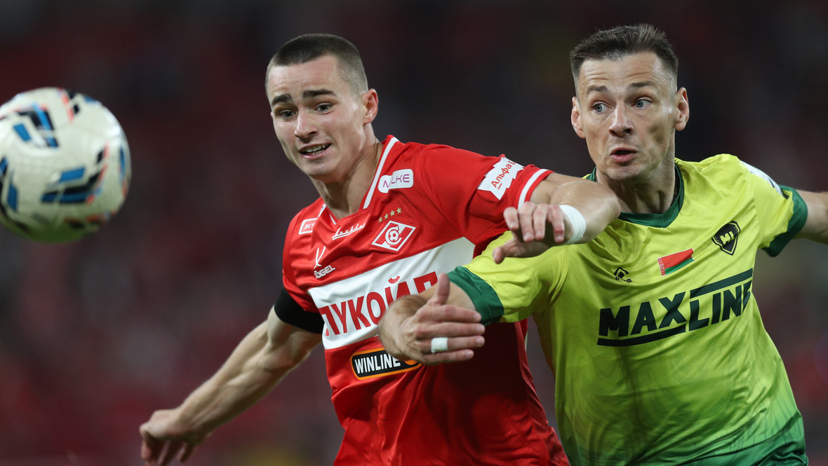 Дебютант "Спартака" Добродицкий - автор гола и незабитого пенальти. Фото из интернета.