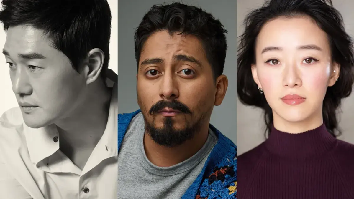Yoo Ji-tae, Tony Revolori and Gia KimAhn Seongjin; Storm Santos; Dana Patrick