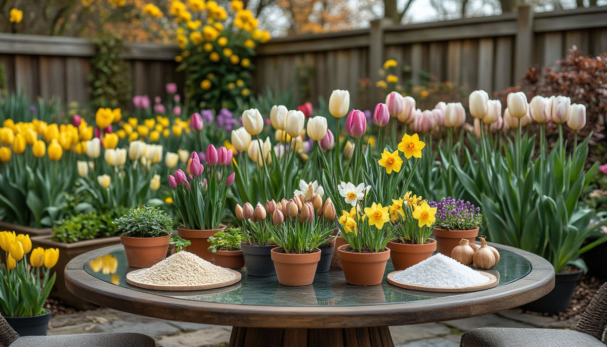 клумба в горшке