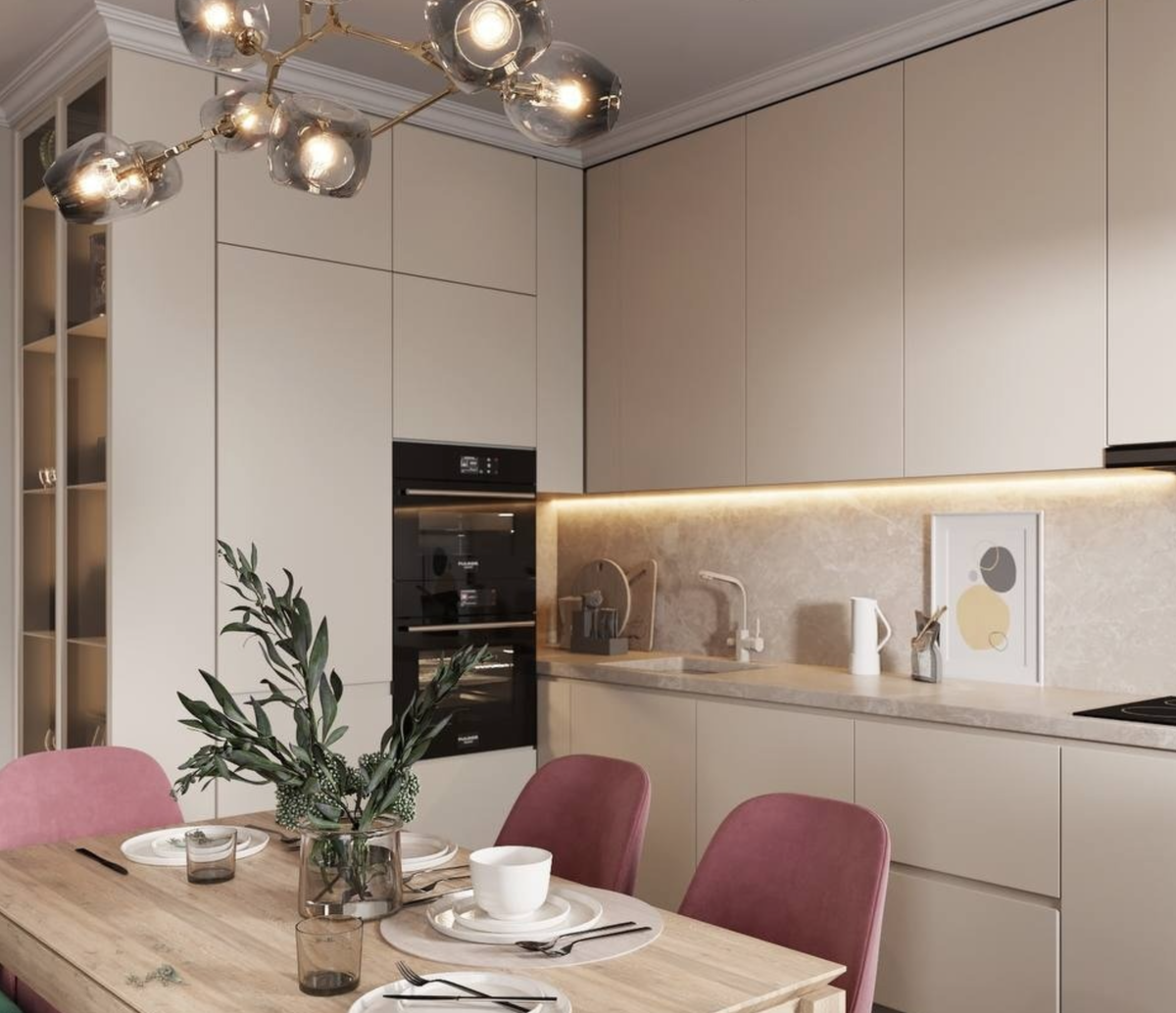 Кухня из Пинтерест как образец для подражания