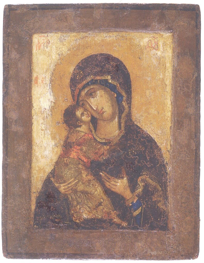 Икона в Благовещенском соборе
Московского Кремля