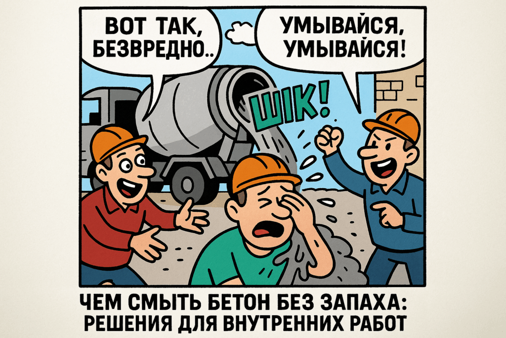    Эффективная уборка бетона без запаха – безопасное решение для ваших помещений.