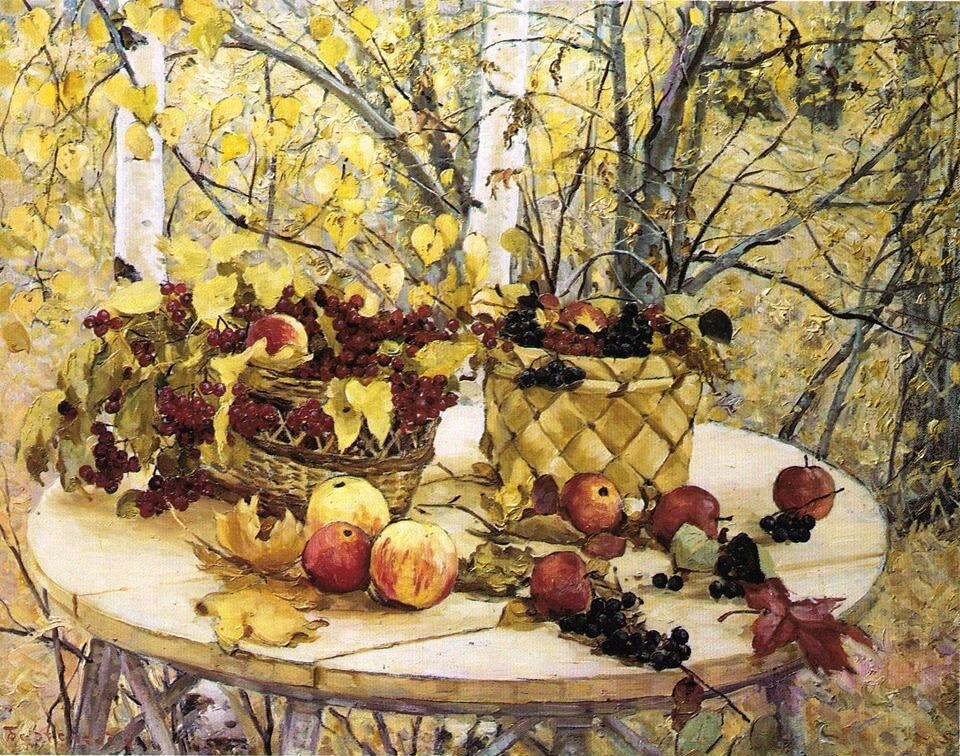 Осень в картинах Николая Ивановича Барченкова 