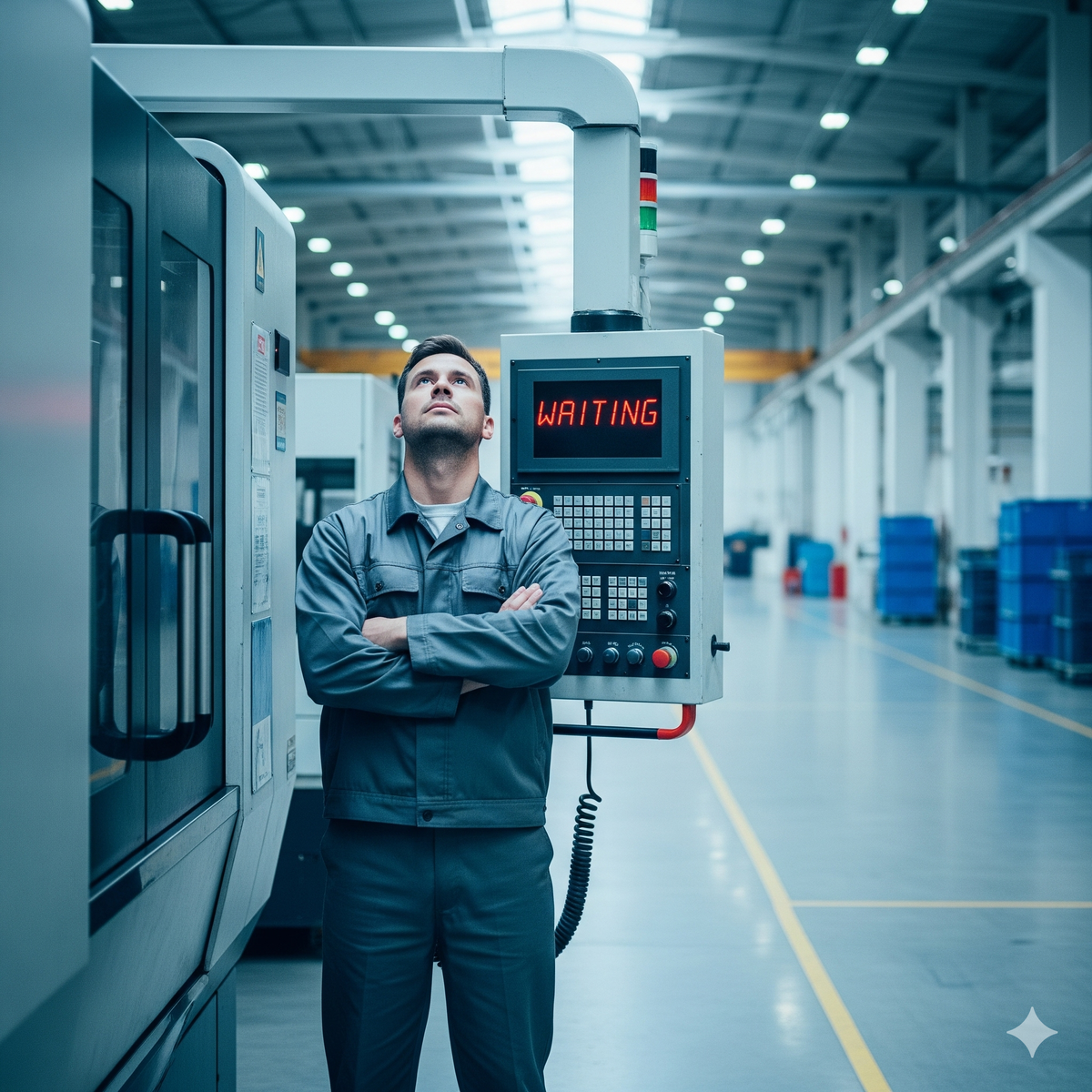 Ожидание. Ты платишь человеку, чтобы он смотрел в стену