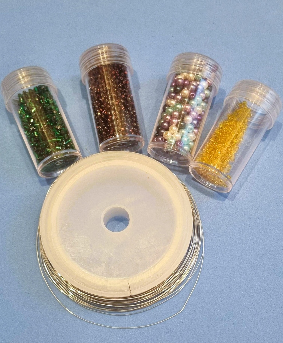 Основные материалы для изготовления стрекозы