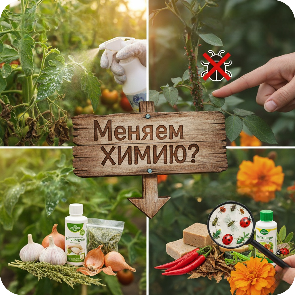 Фунгициды и инсектициды: в чем разница и чем заменить химию? Полный гайд для дачника
