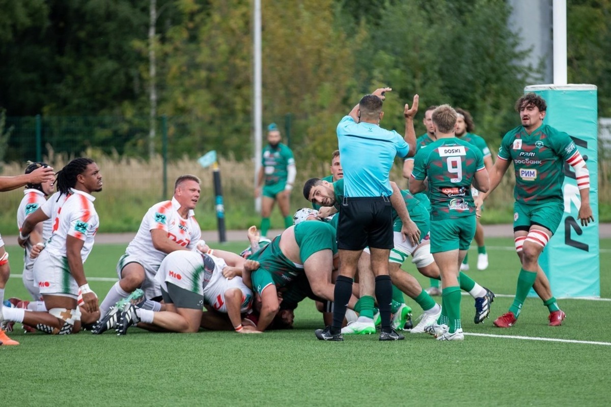    Завал схватки. предоставлено РК «Стрела-Ак барс»