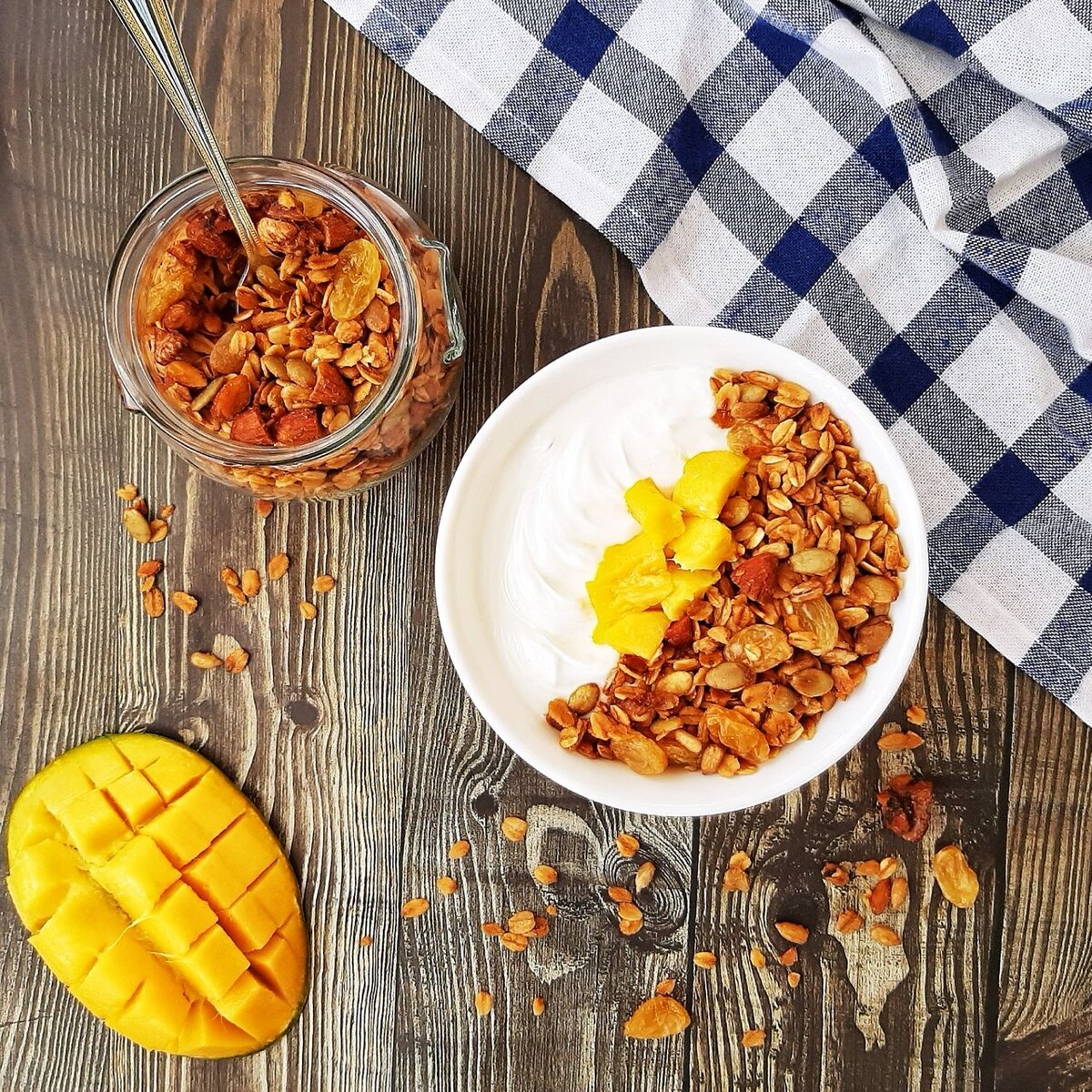 Удобный вариант завтрака или перекуса!