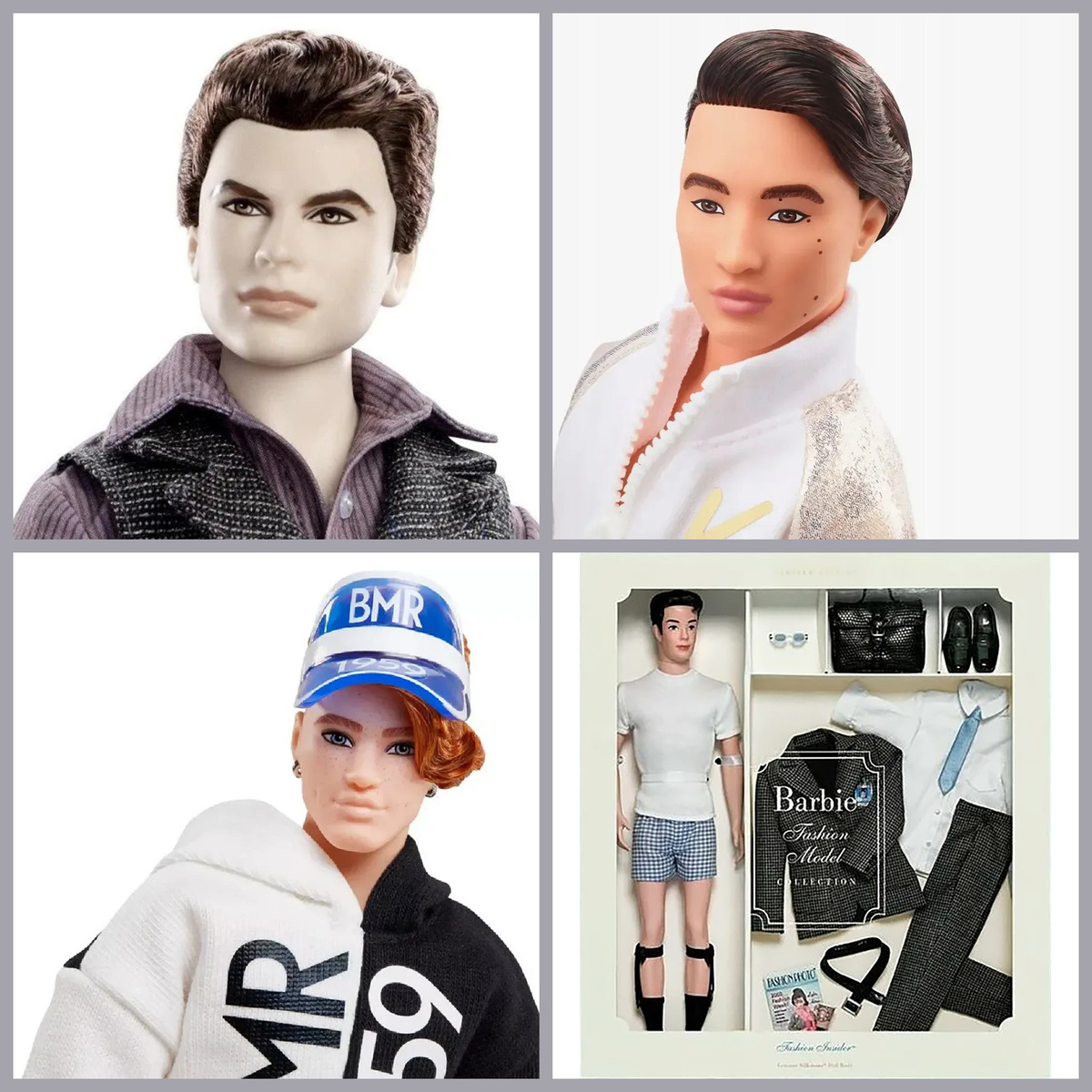 The Twilight Saga: Breaking Dawn Part 2 - Emmett арт.Y5910 - Эммет / Кен the Movie Ken арт.HPK04 - Джонатан / Mattel Barbie BMR1959 арт.GNC49 / GPF17 - Анри /Fashion Insider Ken Giftset арт.56706 - Виктор 