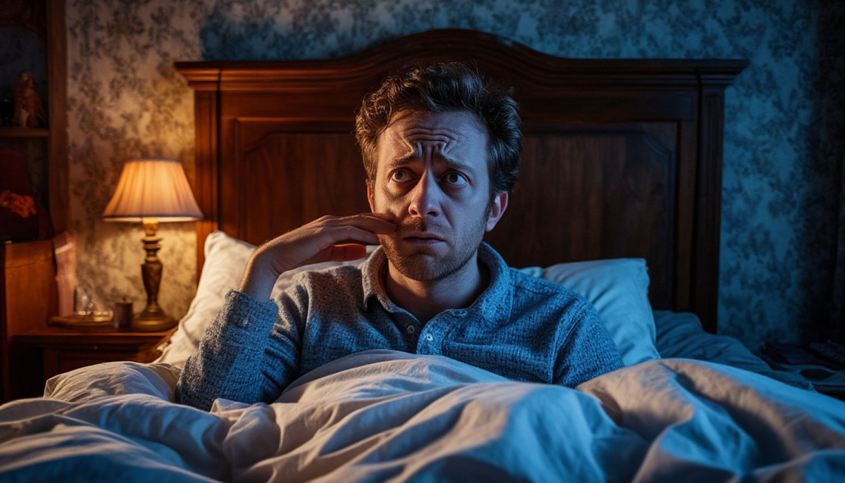 Бессонница, изображение сгенерировано нейросетью