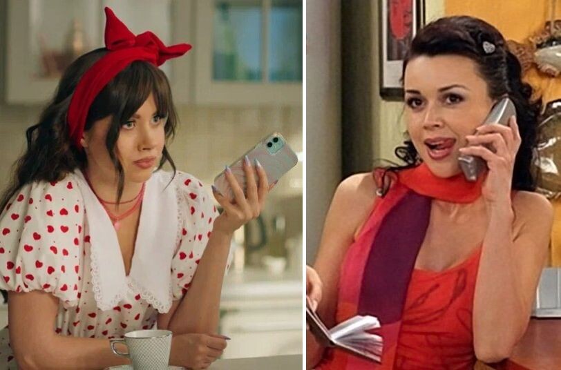 Главные героини сериалов «Няня Оксана» и «Моя прекрасная няня»