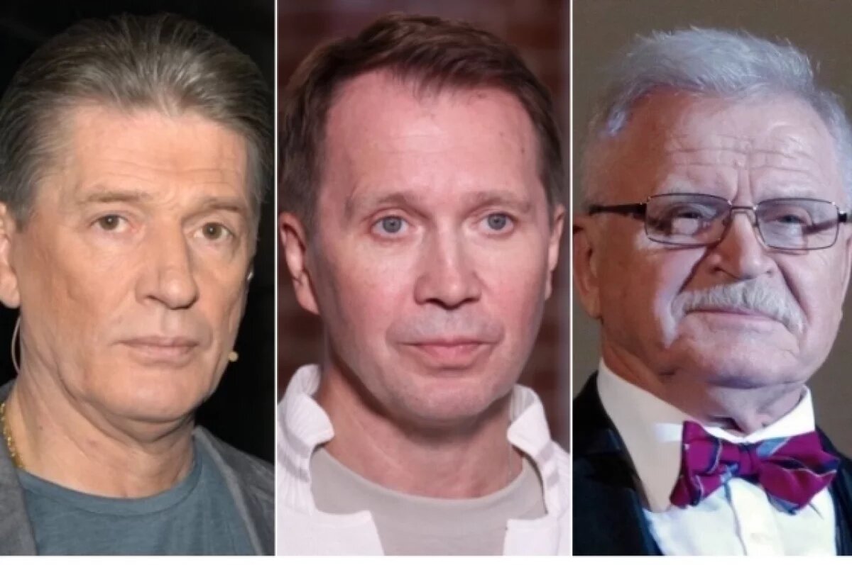    Александр Абдулов, Евгений Миронов, Сергей Никоненко.