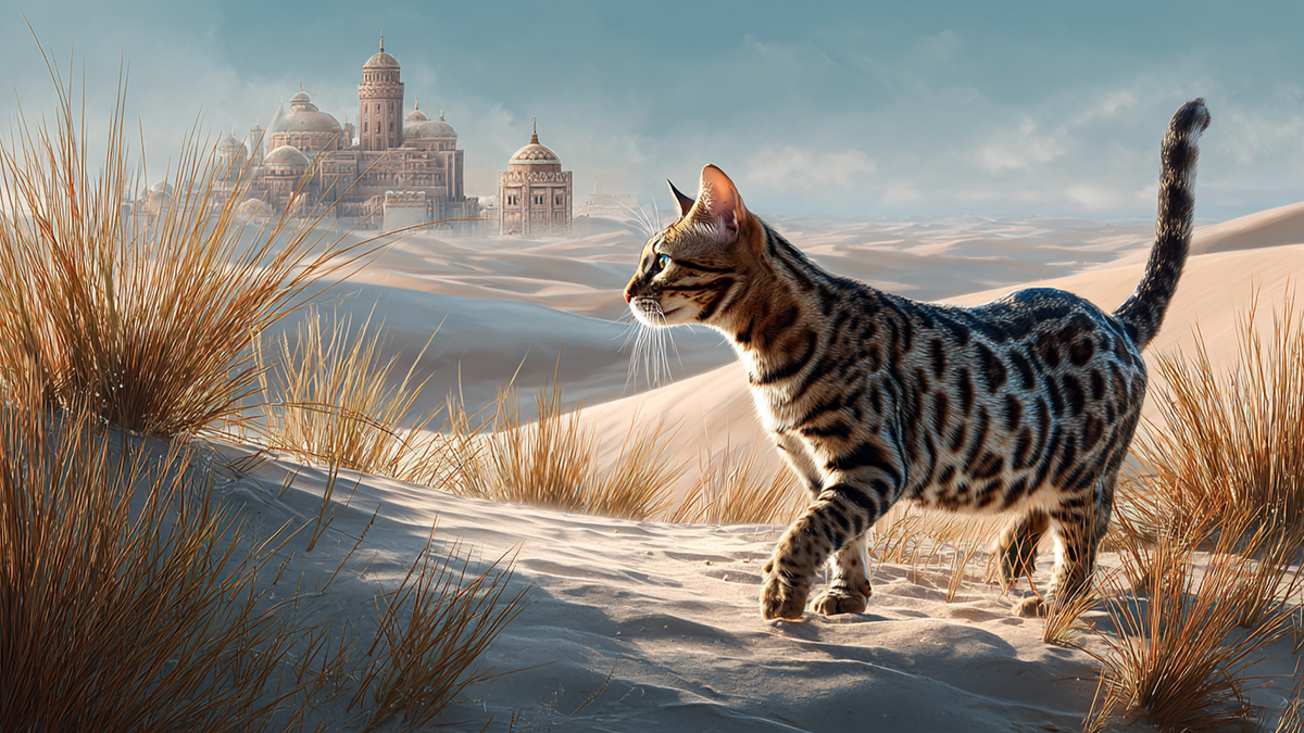 история аравийского мау, аравийская аборигенная порода кошек