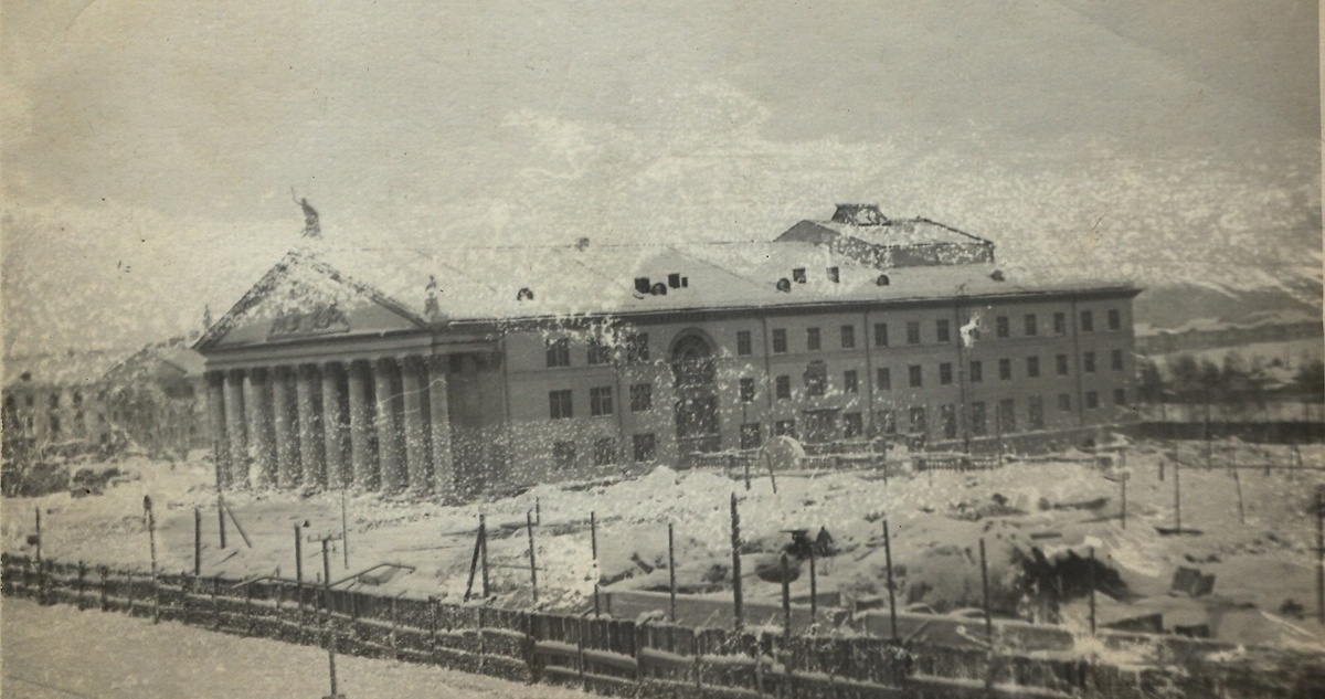 ДК Горького, старое фото, из открытых источников. Около 1957 г.